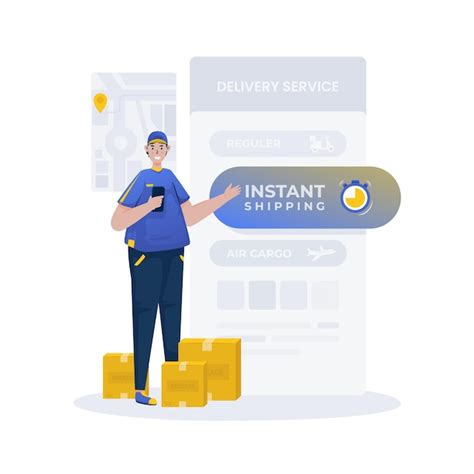 Instant Parcel Delivery Service .